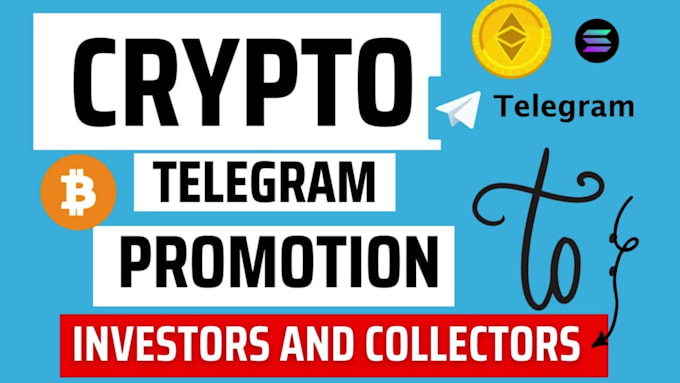 Gig Preview - Run crypto ads for solana token telegram promotion get 500k active token holders