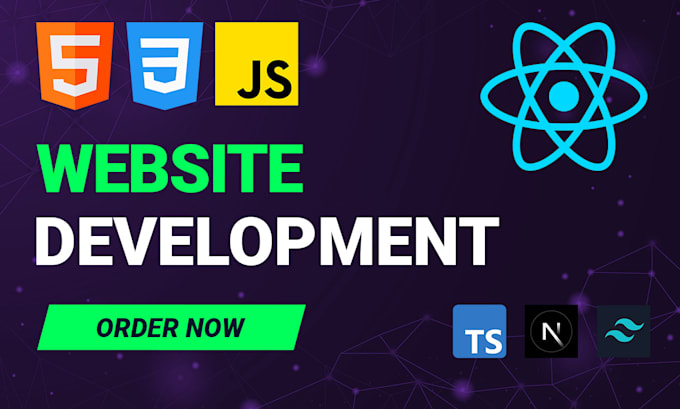 Bestseller - create website with react js next js node js tailwind