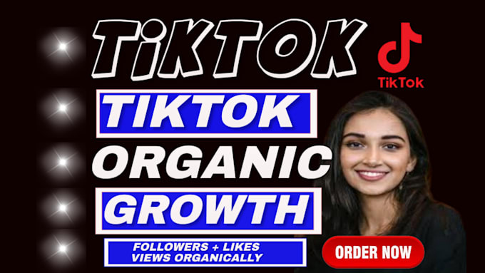 Gig Preview - Promote and grow your tiktok account organically