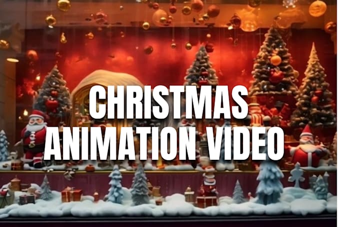 Bestseller - edit 3d christmas animation video, 2d kids animation music video in 24hrs