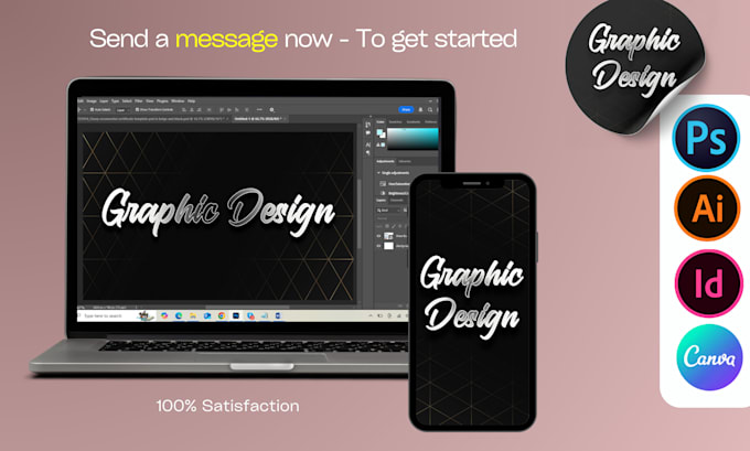 Gig Preview - Be your graphic designer for any graphic design