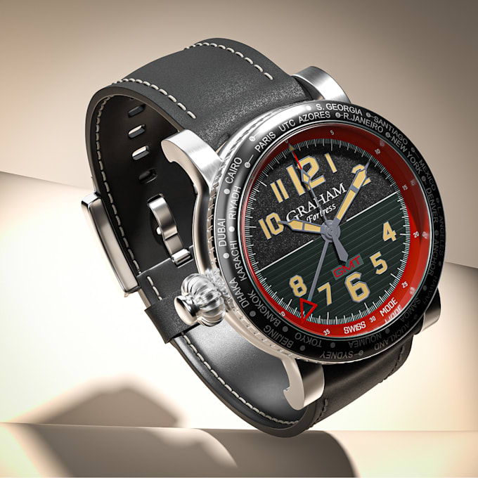 Gig Preview - Render realistic 3d watch, 3d watch design , 3d watch animation, product advert