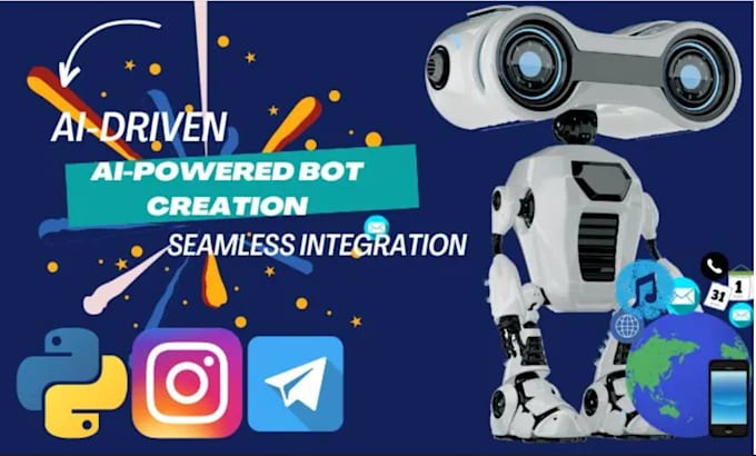 Gig Preview - Create tiktok bot telegram bot twitter bot tiktok shop affiliate bot with python