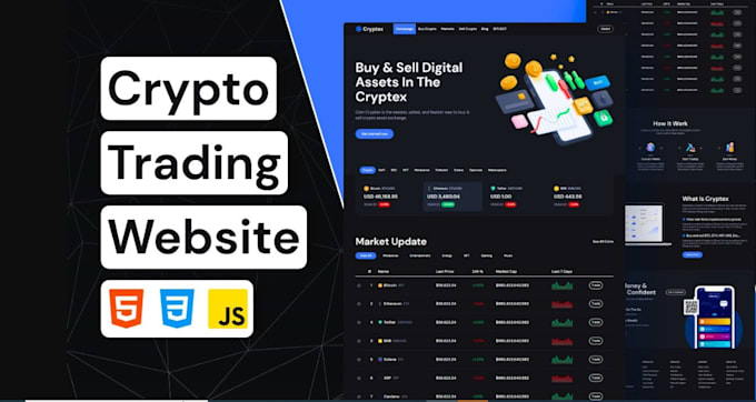 Gig Preview - Develop crypto exchange web,ohm fork defi staking website,launchpad dapp,web3 js