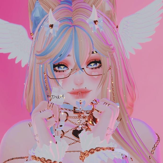 Gig Preview - Do custom vrc avatar model, furry nsfw vr chat character, vrchat avatar 3d anime