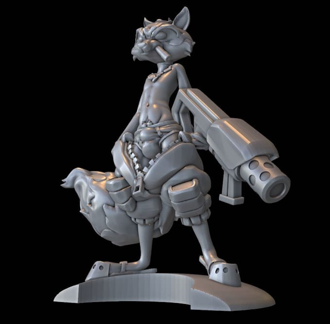 Gig Preview - Make high quality action figures,zbrush,stl files digital sculpting,dnd tabletop