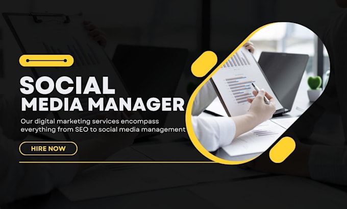 Gig Preview - Be your pro social media marketing manager