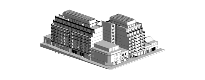 Gig Preview - Make architecture 3d model in revit or sketch up 3d