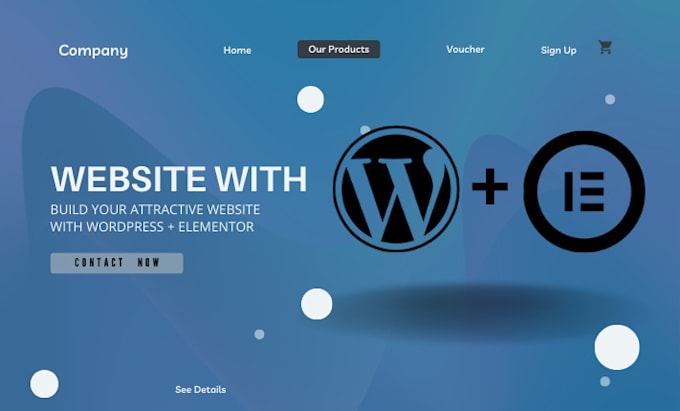 Bestseller - create wordpress website design and redesign websites using elementor pro