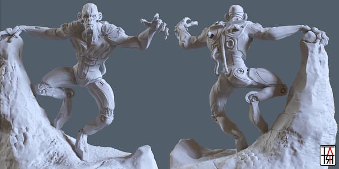 Bestseller - sculpt your characters for 3d printing