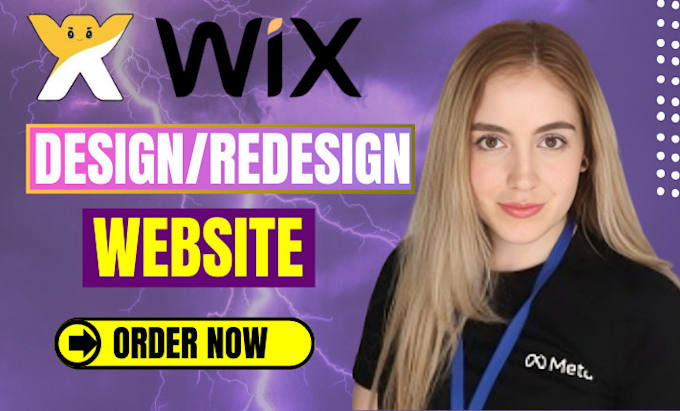 Gig Preview - Be your wix expert, wix developer to design wix website or wix online store