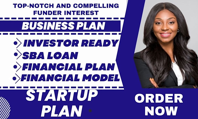 Bestseller - write sba loan investor ready business plan for startups and financial model