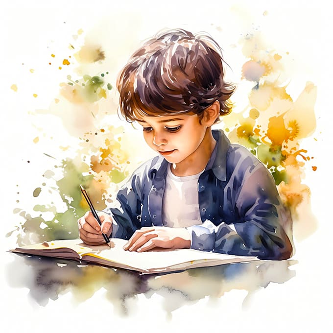 Bestseller - illustrate children story book illustrations watercolor