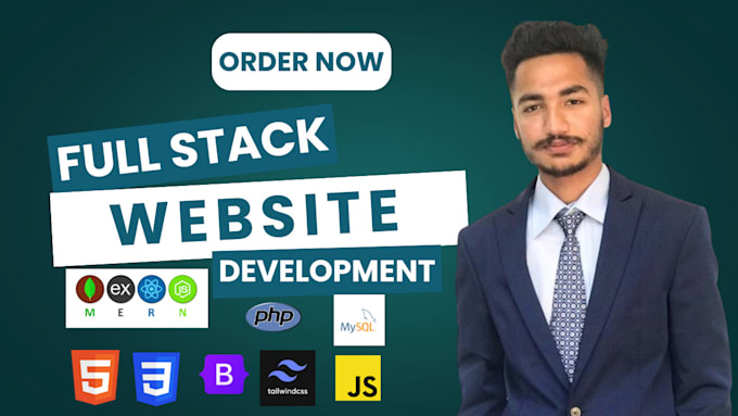 Gig Preview - Build or rebuild website development as full stack web developer, custom website