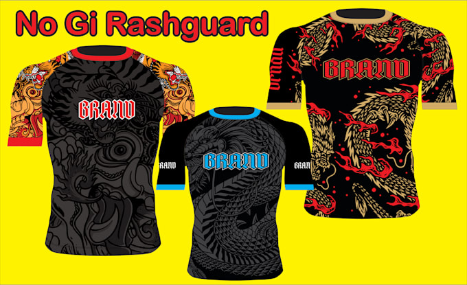 Bestseller - full sublimation rash guard nogi grappling