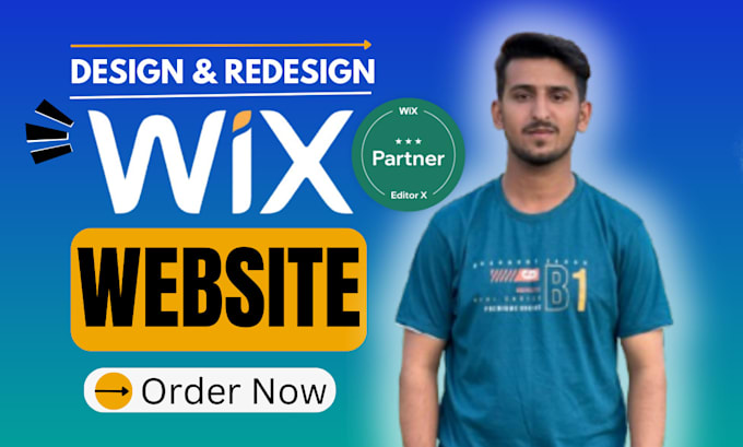 Gig Preview - Create wix website design, wix website redesign, wix studio