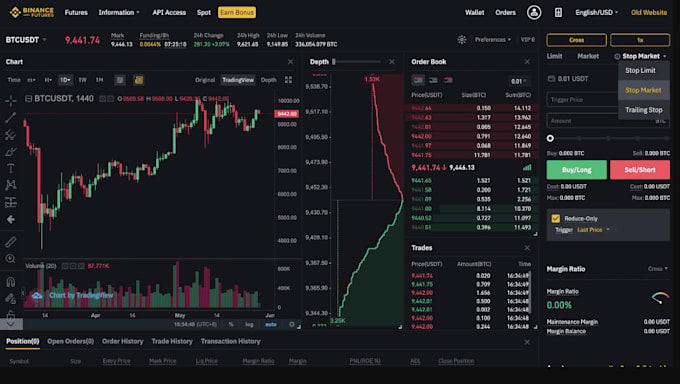 Gig Preview - Make binance, bybit and coinbase crypto trading bot application with python