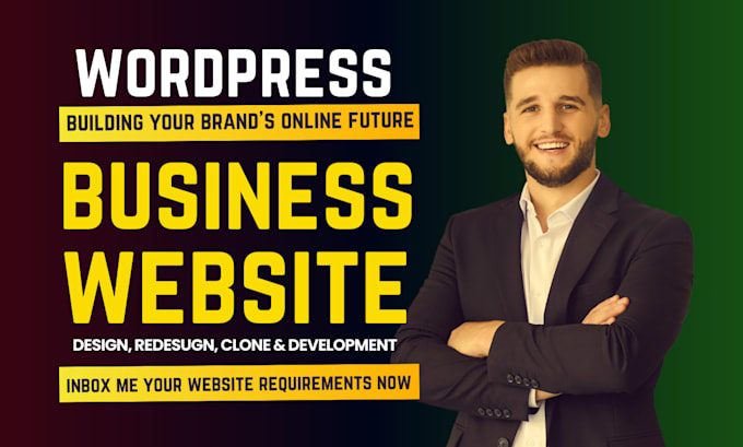 Gig Preview - Build a professional wordpress business website for your company