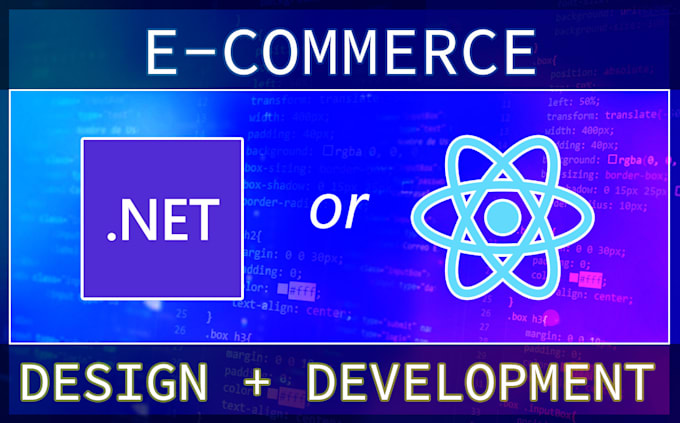 Bestseller - design and code a ecommerce dotnet or react website for you