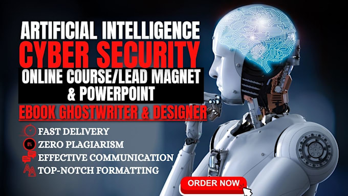 Bestseller - do online course, ai, cybersecurity, lead magnet, powerpoint, machine learning