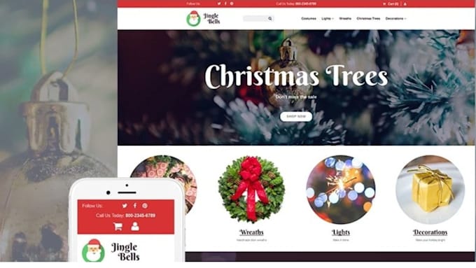 Bestseller - build christmas dropshipping shopify store christmas tree store gift website