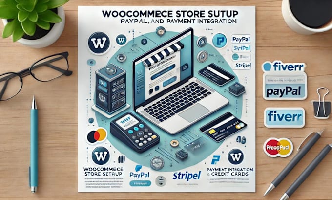 Gig Preview - Set up woocommerce store and payment integration