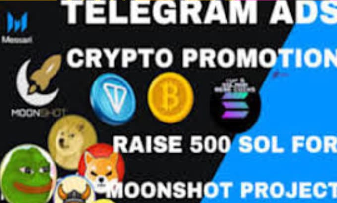 Gig Preview - Do organic telegram promotion, crypto marketing to boost and 100x pump sales