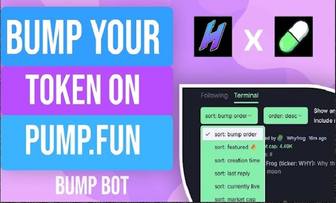 Gig Preview - Fork pump fun, clone pump fun website on solana and create pump telegram bot