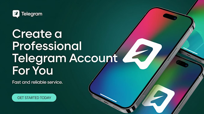 Bestseller - create a telegram account for you, business