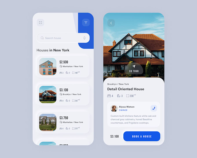 Gig Preview - Develop real estate app travel app, booking app, hotel app