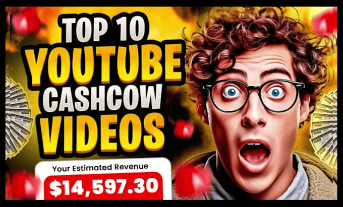 Gig Preview - Create faceless top 10 videos, cash cow videos, youtube automation