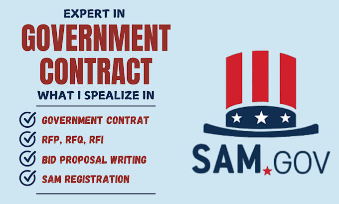 Gig Preview - Win government contract, bid proposal, response to rfp proposal, grant writing