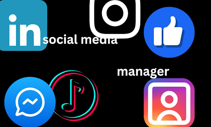 Gig Preview - Social media manager for you