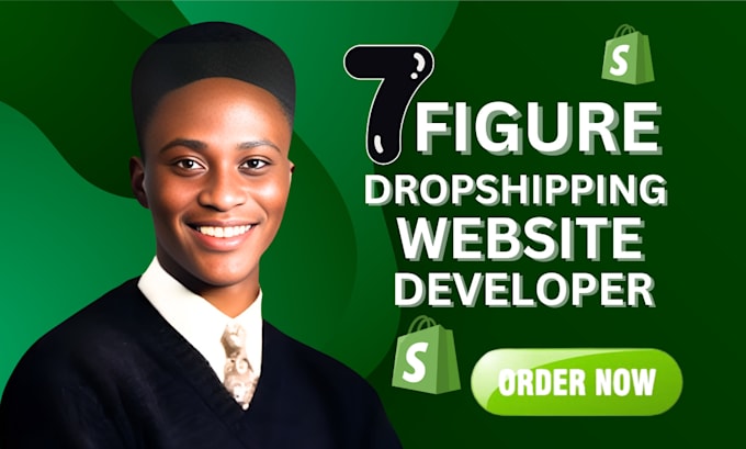 Gig Preview - Build and develop a high converting shopify dropshipping store to boost traffic