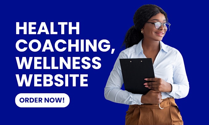 Gig Preview - Design a health coaching website or wellness center website