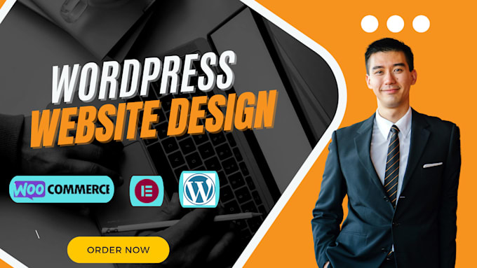 Gig Preview - Build, design and resign wordpress and ecommerce website