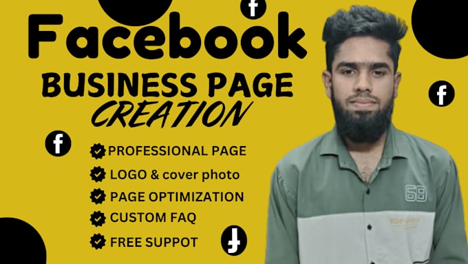 Gig Preview - Create and set up your facebook business page and professional fan page