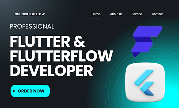 Gig Preview - Develop flutter flow mobile app for android ios figma to flutter flutterflow