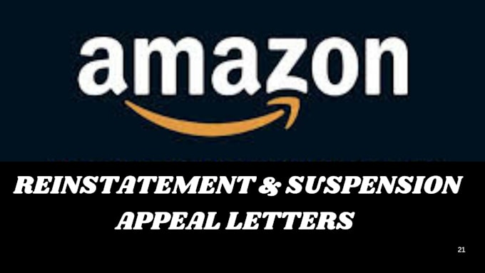 Bestseller - draft amazon suspension reinstatement appeal letter