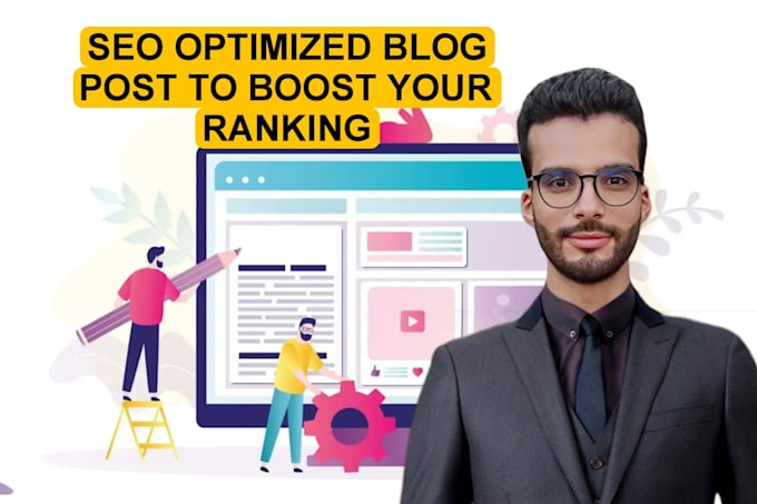 Gig Preview - Write SEO optimized blog posts to boost your rankings