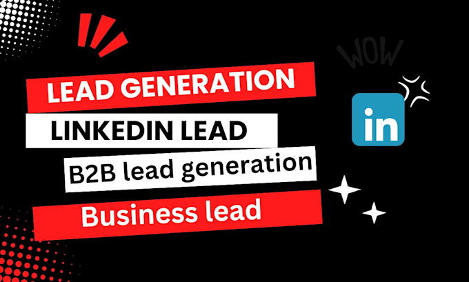 Bestseller - provide b2b lead generation for high quality leads and sales