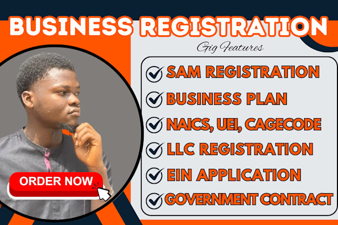 Gig Preview - Do sam registration, government contract, obtain uei, cage code non profit 501c3