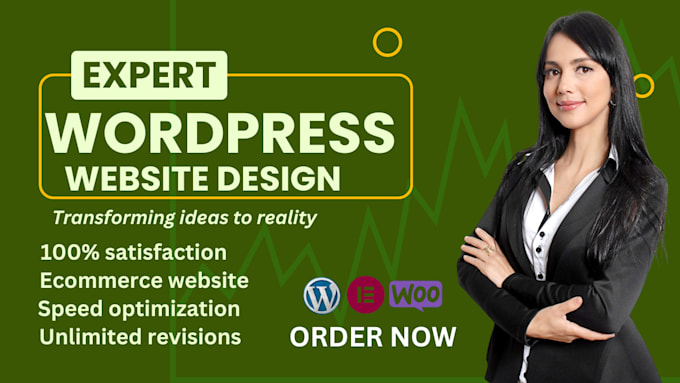 Gig Preview - Design and redesign a responsive wordpress website