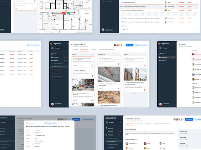 Gig Preview - Build construction app, real estate app, project management app, contractor app