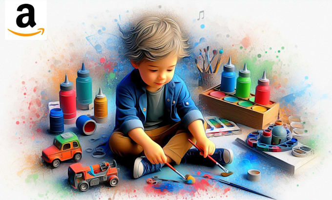 Gig Preview - Design children story book cover, illustrate children story book picture for kdp