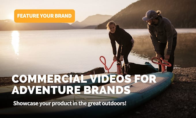 Gig Preview - Shoot reels and commercial videos for your adventure travel brand