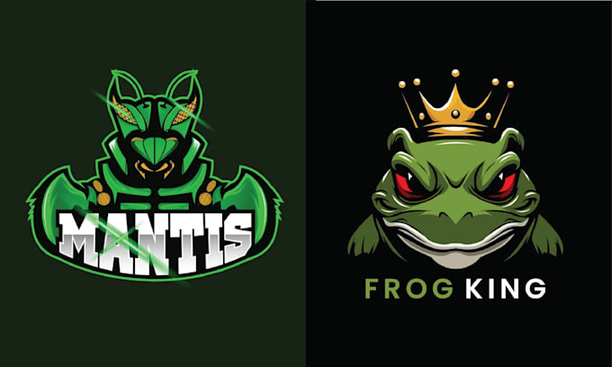 Bestseller - make amazing mascot frog esport logo design