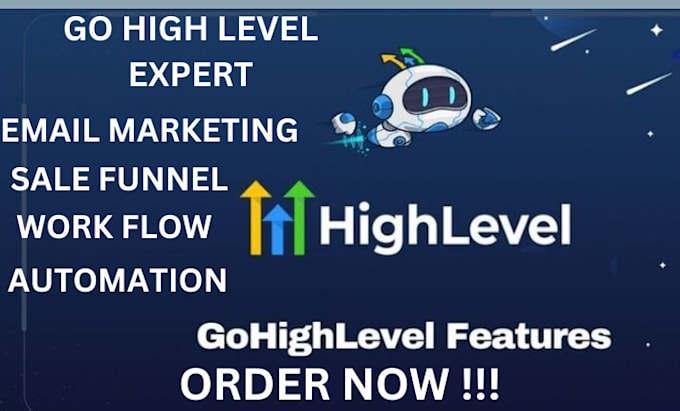 Gig Preview - Do go high level lead generation and  nurturing with CRM