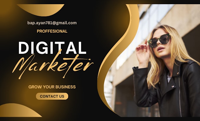 Gig Preview - Be your digital marketing manager consultant for top ranking