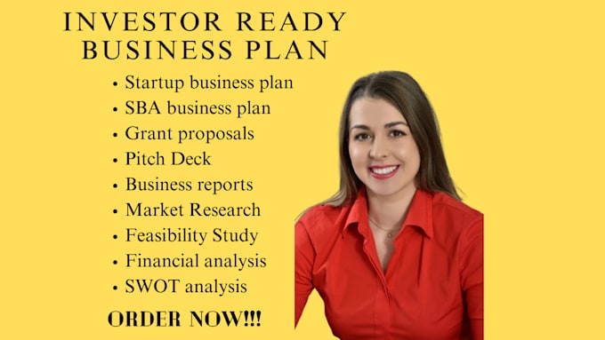 Gig Preview - Write an investor ready business plan for startups